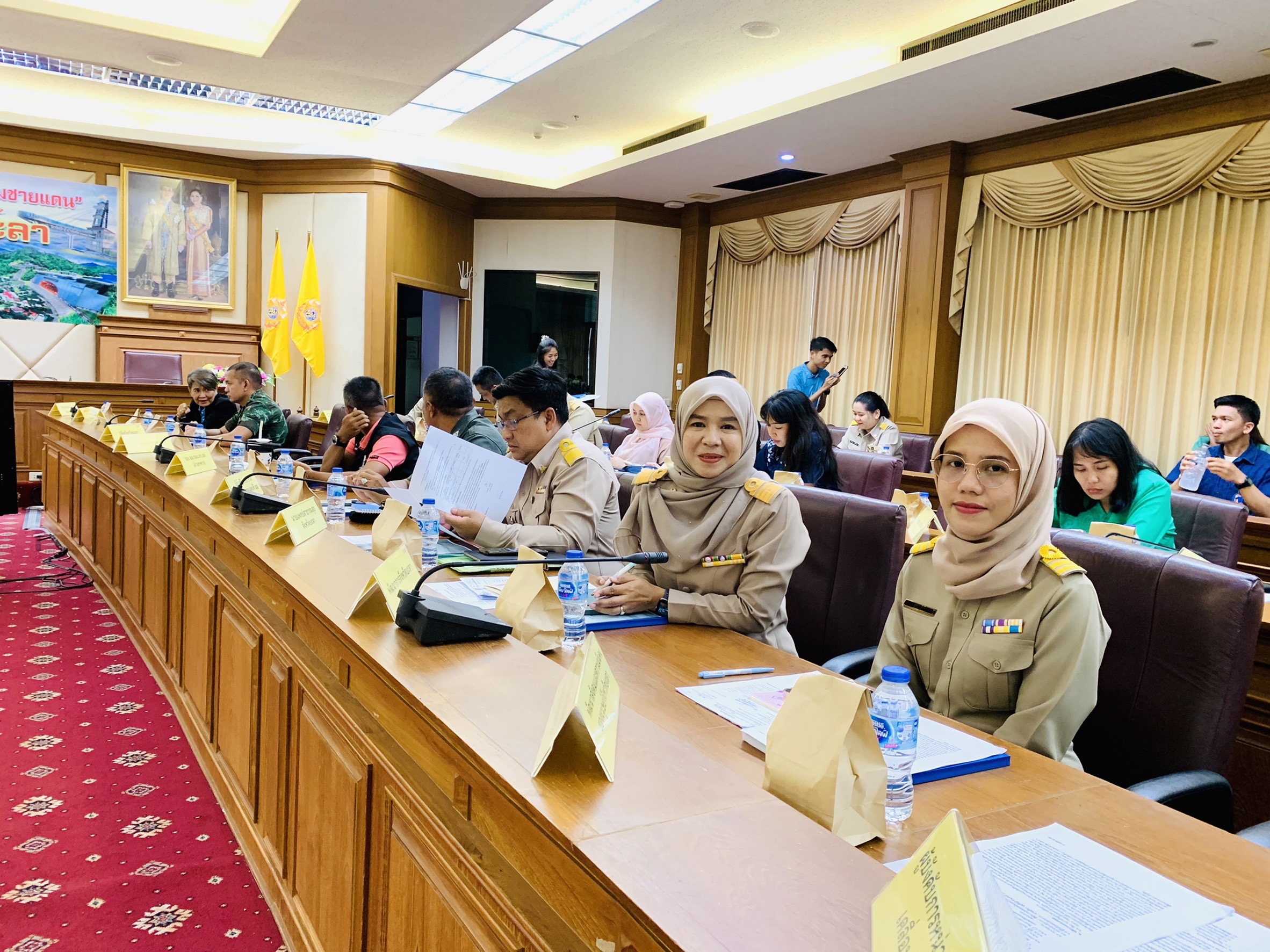 ร่วมประชุมคณะกรรมการประสานงานการขับเคลื่อนและขยายผลโครงการอันเนื่องมาจากพระราชดำริและหลักปรัชญาของเศรษฐกิจพอเพียงจังหวัดยะลา ครั้งที่ 2/2567