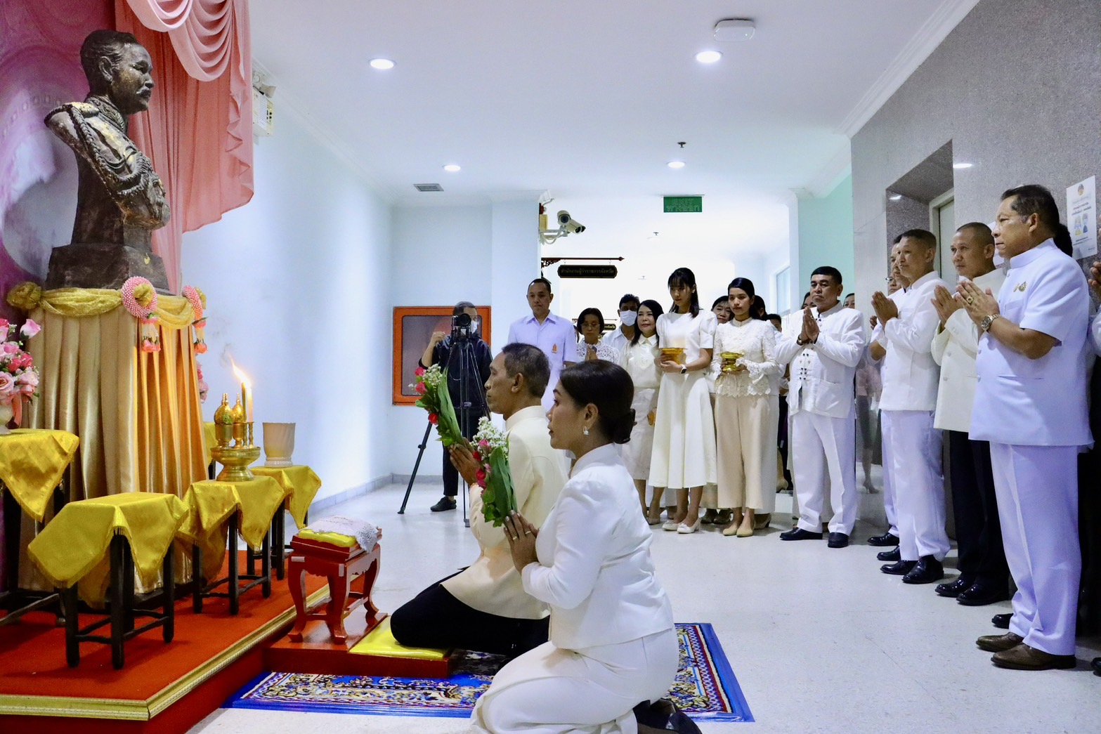 พช.ยะลาร่วมพิธีอัญเชิญหลักเมืองจำลอง