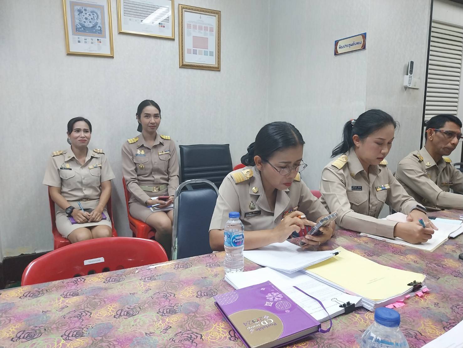 พช.ยะลา ประชุมประจำสัปดาห์เจ้าหน้าที่พัฒนาชุมชนจังหวัดยะลา