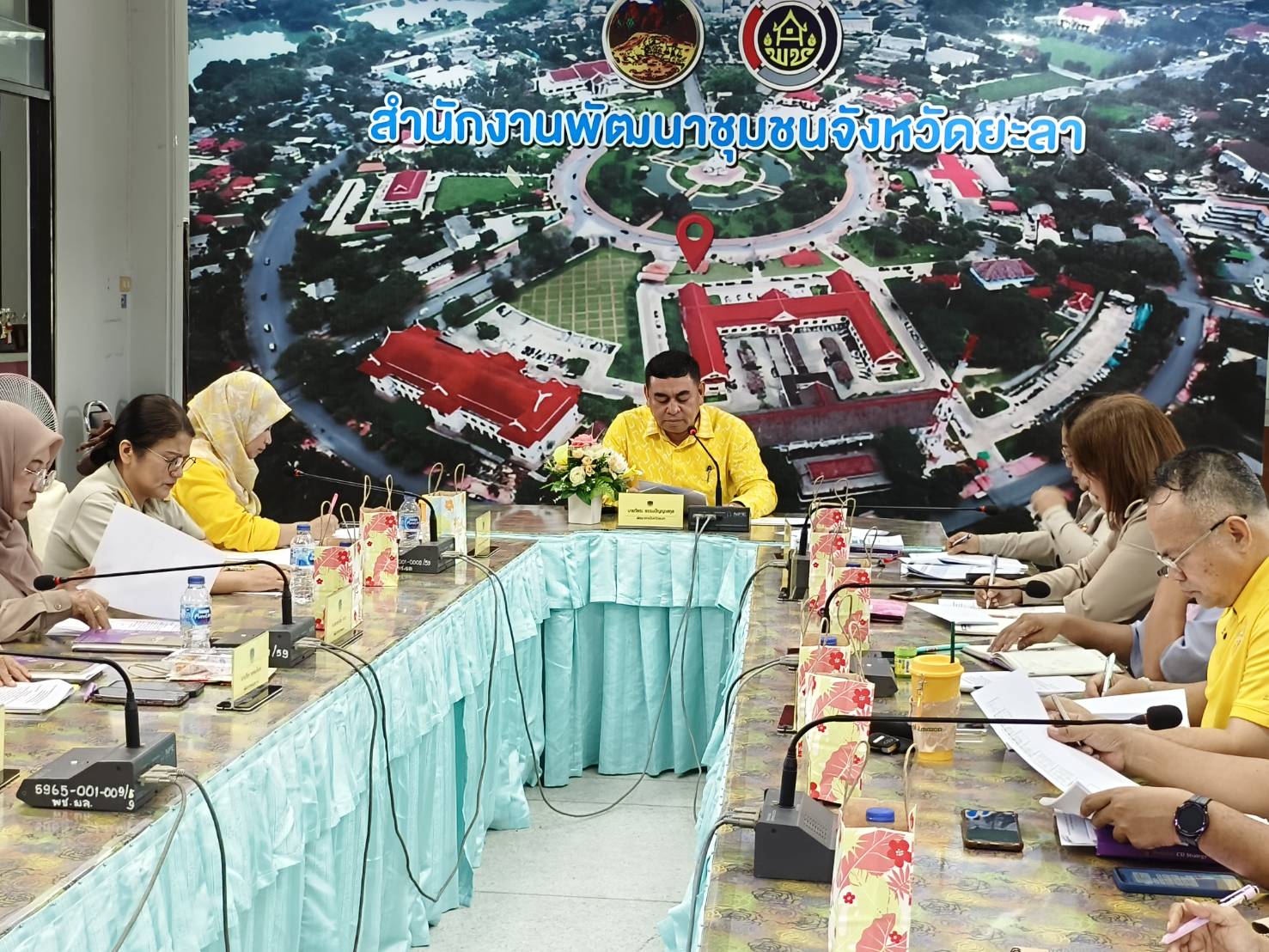 พช.ยะลา ประชุมผู้บริหาร ผู้อำนวยการกลุ่มงาน พัฒนาการอำเภอ นักวิชาการพัฒนาชุมชน ครั้งที่ 7/2567