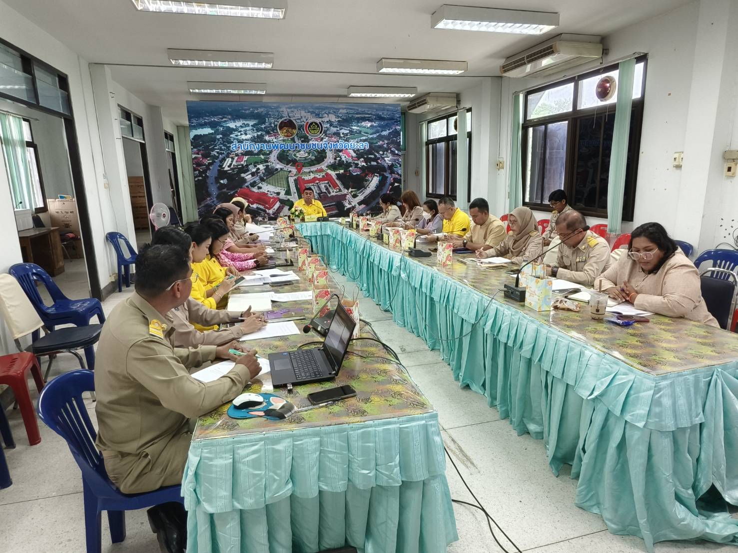 พช.ยะลา ประชุมผู้บริหาร ผู้อำนวยการกลุ่มงาน พัฒนาการอำเภอ นักวิชาการพัฒนาชุมชน ครั้งที่ 7/2567