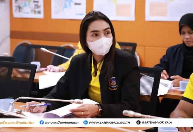 พช.ยะลา ร่วมประชุมเพื่อพิจารณาช่วยเหลือประชาชนของเทศบาลเมืองสะเตงนอก