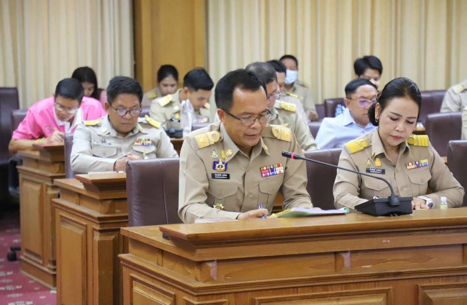 พช.ยะลา ร่วมประชุมติดตามการจัดทำน้ำพระพุทธมนต์ศักดิ์สิทธิ์ของจังหวัดยะลา