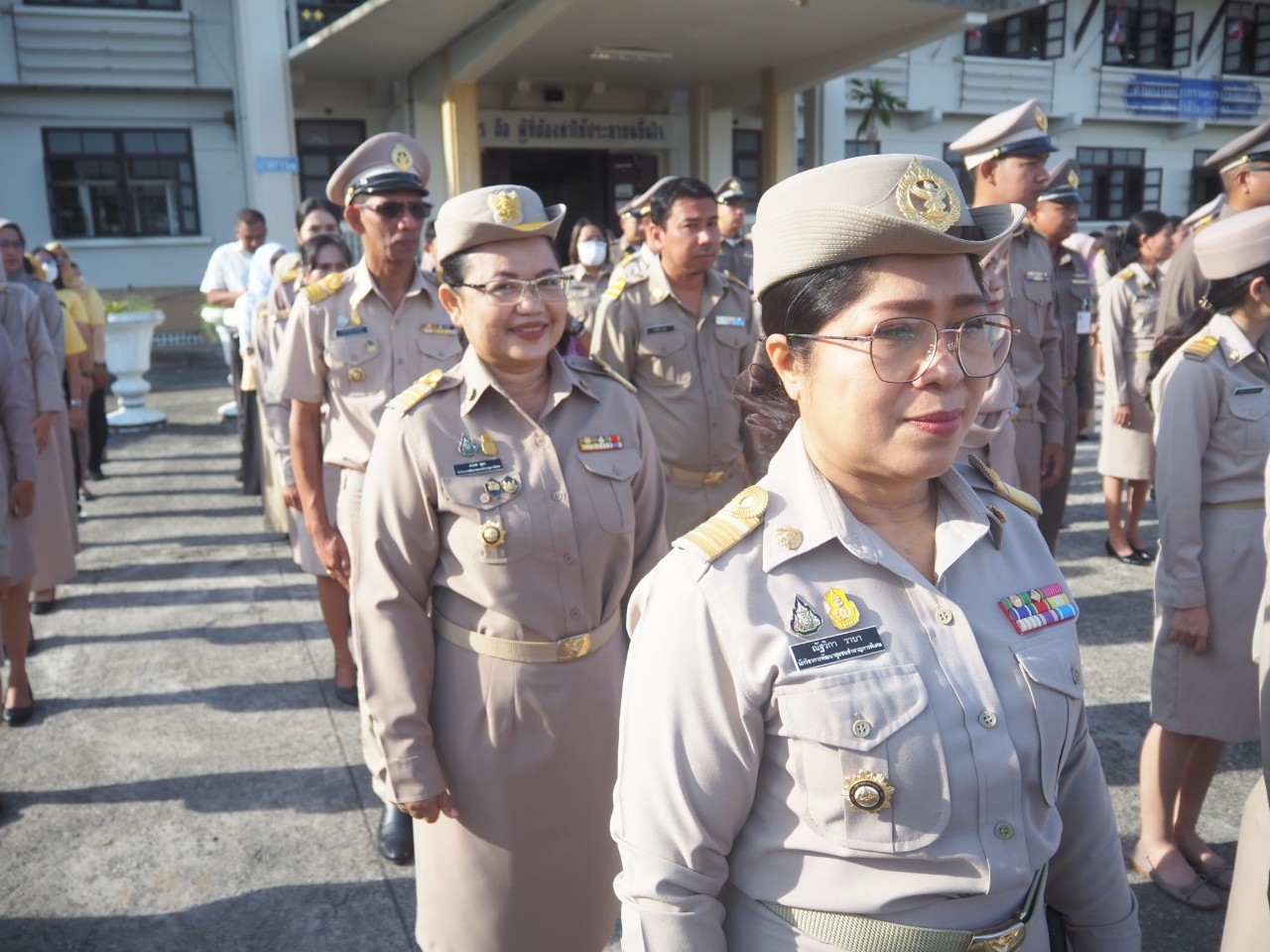 พช.ยะลา ร่วมกิจกรรมเข้าแถวเคารพธงชาติ และร่วมร้องเพลงชาติ