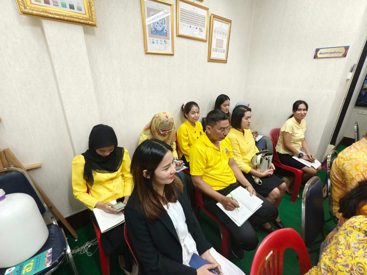 พช.ยะลา ประชุมประจำสัปดาห์เจ้าหน้าที่พัฒนาชุมชนจังหวัดยะลา