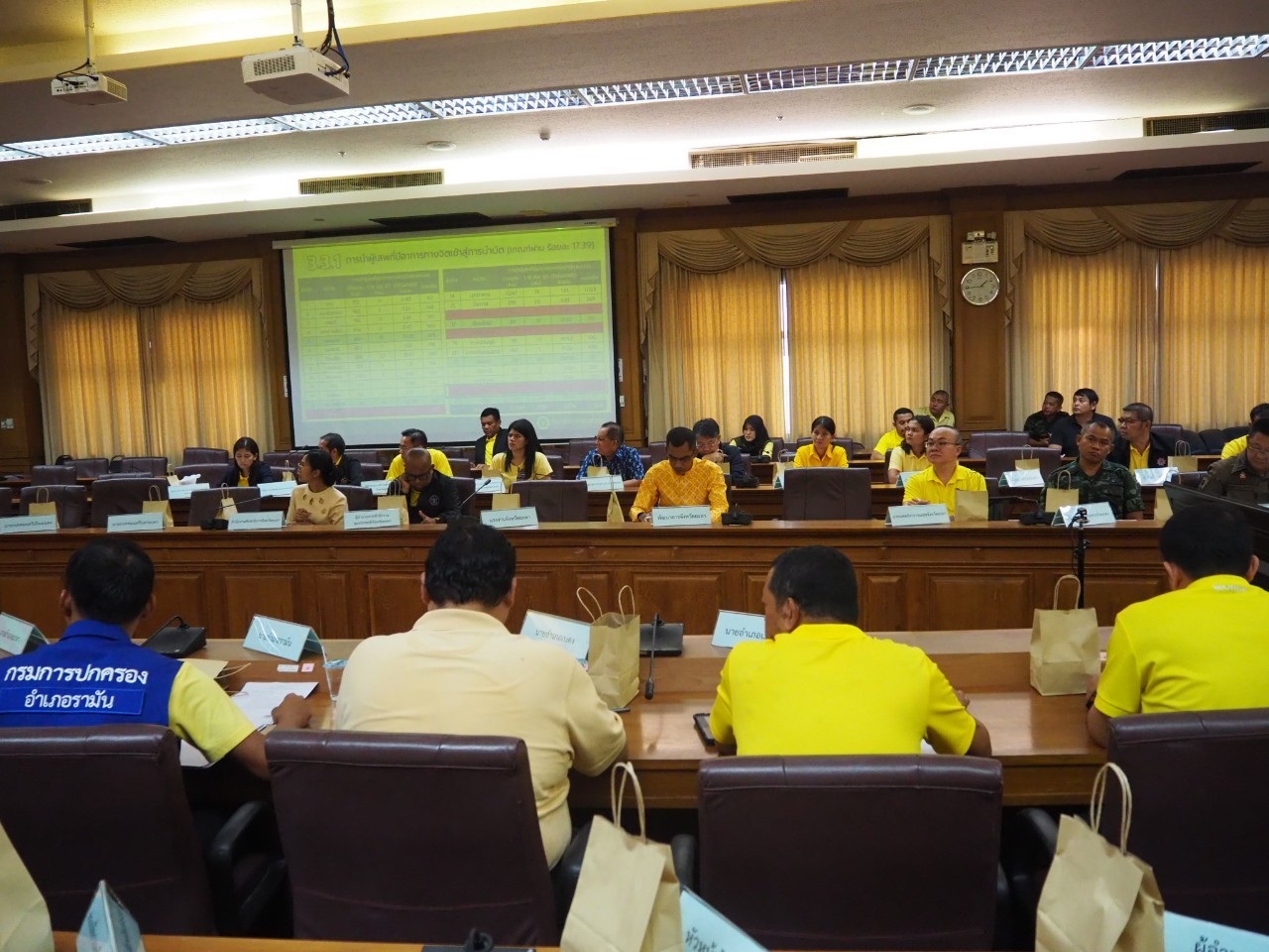 พช.ยะลาร่วมประชุมคณะกรรมการศูนย์อำนวยการป้องกันและปราบปรามยาเสพติดจังหวัดยะลา ครั้งที่ 3/2567
