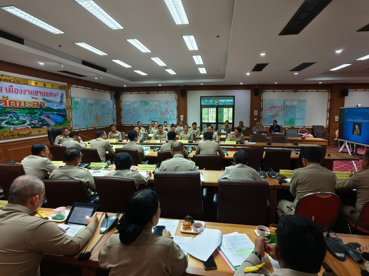 พช.ยะลา ร่วมประชุมหัวหน้าส่วนราชการ รัฐวิสาหกิจ สังกัดกระทรวงมหาดไทย ครั้งที่ 5/2567