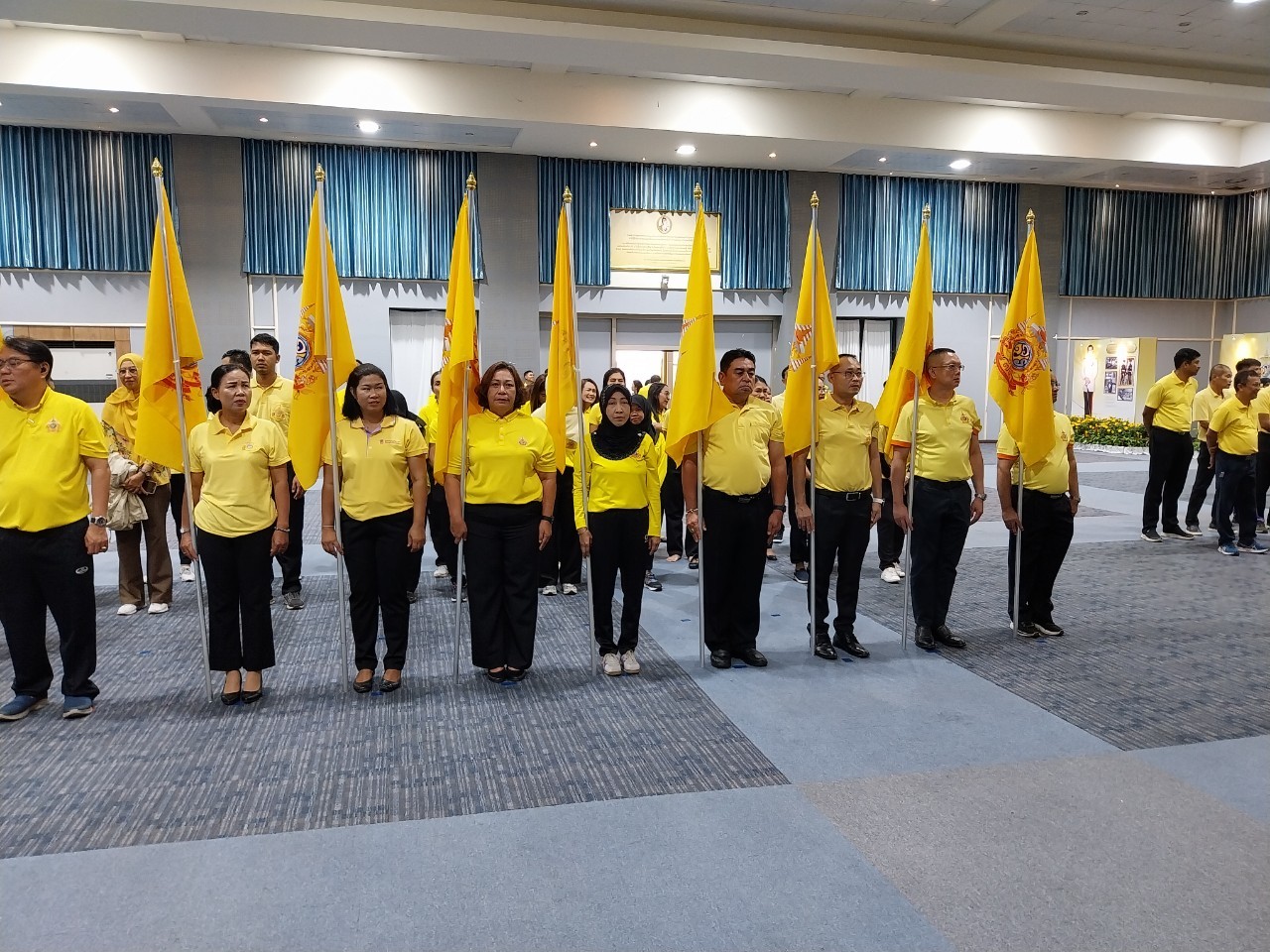 พช.ยะลา ร่วมกิจกรรม เดิน วิ่ง ปั่น ธงตราสัญลักษณ์งานเฉลิมพระเกียรติ พระบาทสมเด็จพระเจ้าอยู่หัว เนื่องในโอกาสพระราชพิธีมหามงคลเฉลิมพระชนมพรรษา 6 รอบ 28 กรกฎาคม 2567  
