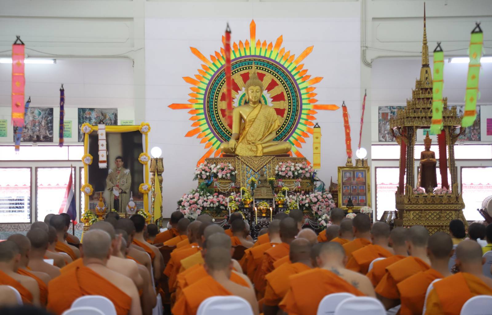 พช.ยะลา ร่วมพิธีเจริญพระพุทธมนต์เฉลิมพระเกียรติถวายพระพรชัยมงคลแด่ พระบาทสมเด็จพระเจ้าอยู่หัว เนื่องในโอกาสวันเฉลิมพระชนมพรรษา 6 รอบ 28 กรกฎาคม 2567