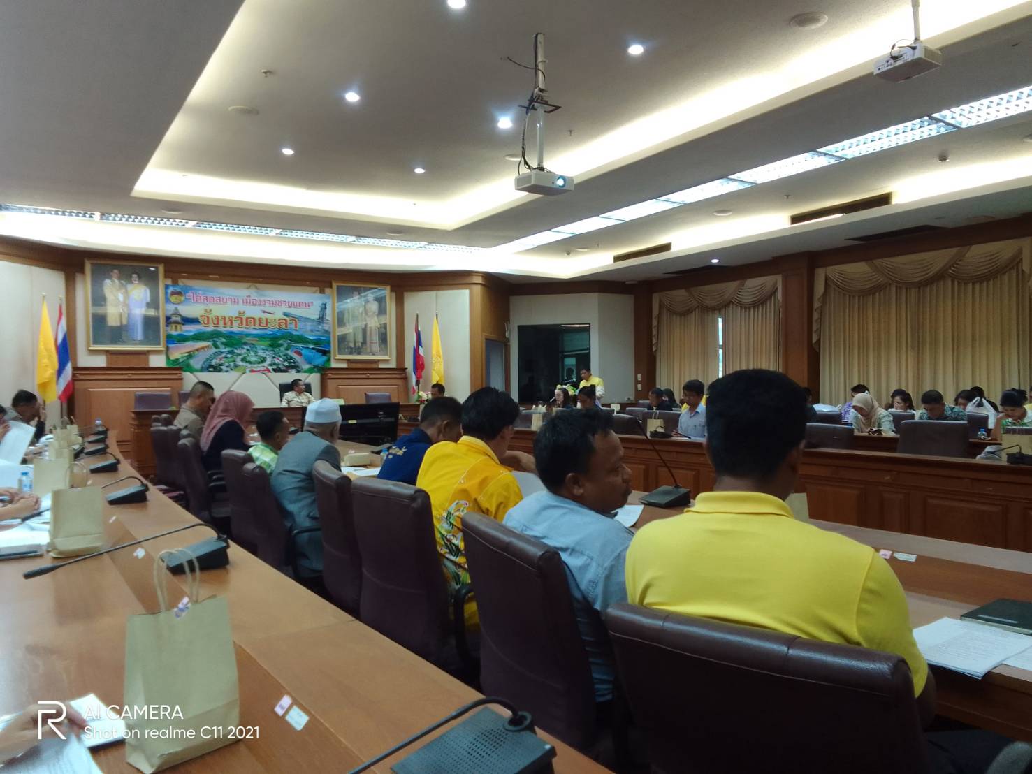 พช.ยะลา ร่วมประชุมรับฟังความคิดเห็นเกี่ยวกับ(ร่าง)แผนพัฒนาจังหวัดยะลา 5 ปี และ(ร่าง)แผนปฏิบัติราชการประจำปีของจังหวัดยะลา
