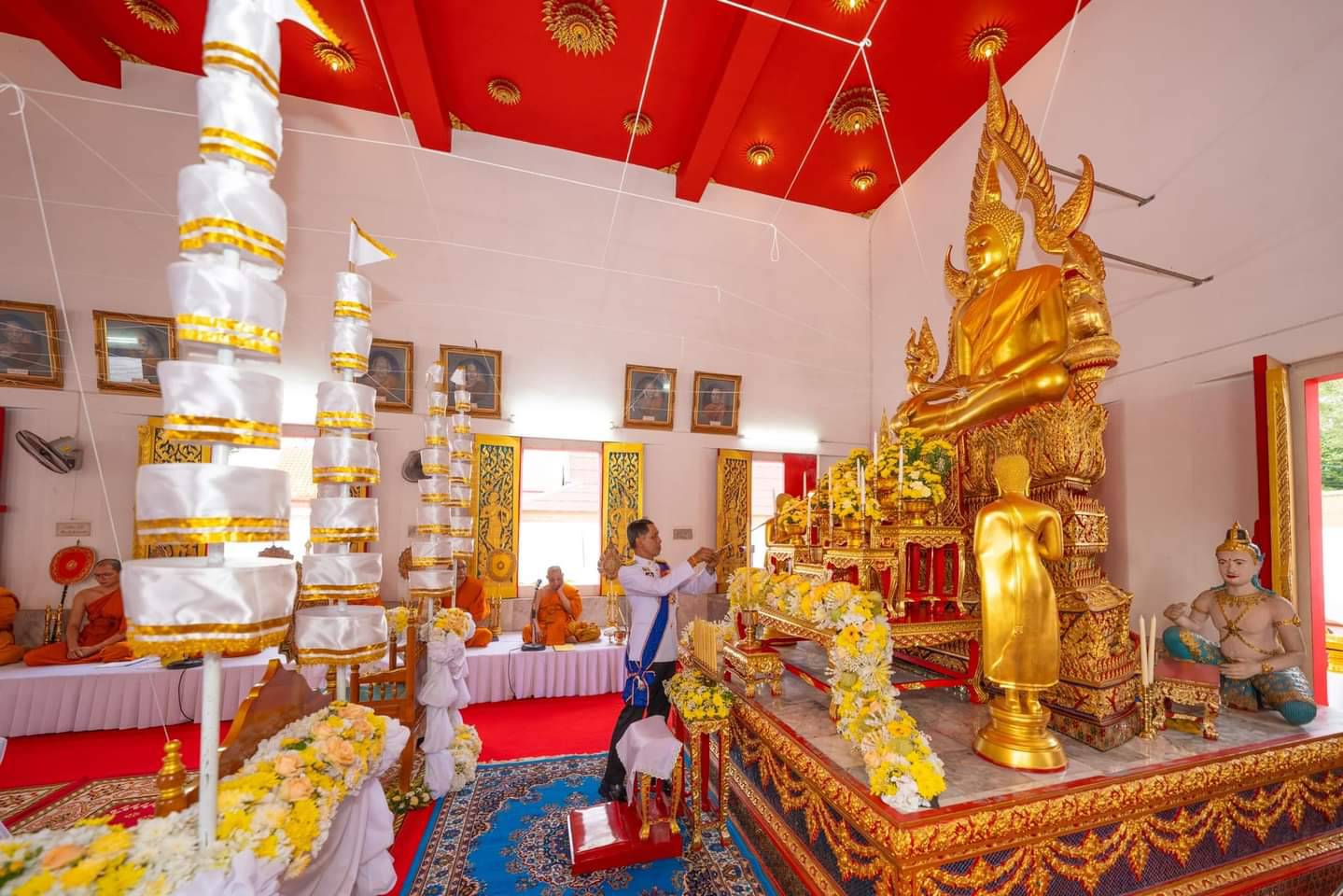 พช.ยะลา พิธีเสกน้ำพระพุทธมนต์ศักดิ์สิทธิ์ เฉลิมพระเกียรติ พระบาทสมเด็จพระเจ้าอยู่หัว เนื่องในโอกาสพระราชพิธีมหามงคลเฉลิมพระชนมพรรษา 6 รอบ 28 กรกฎาคม 2567 ณ วัดพุทธภูมิ พระอารามหลวง