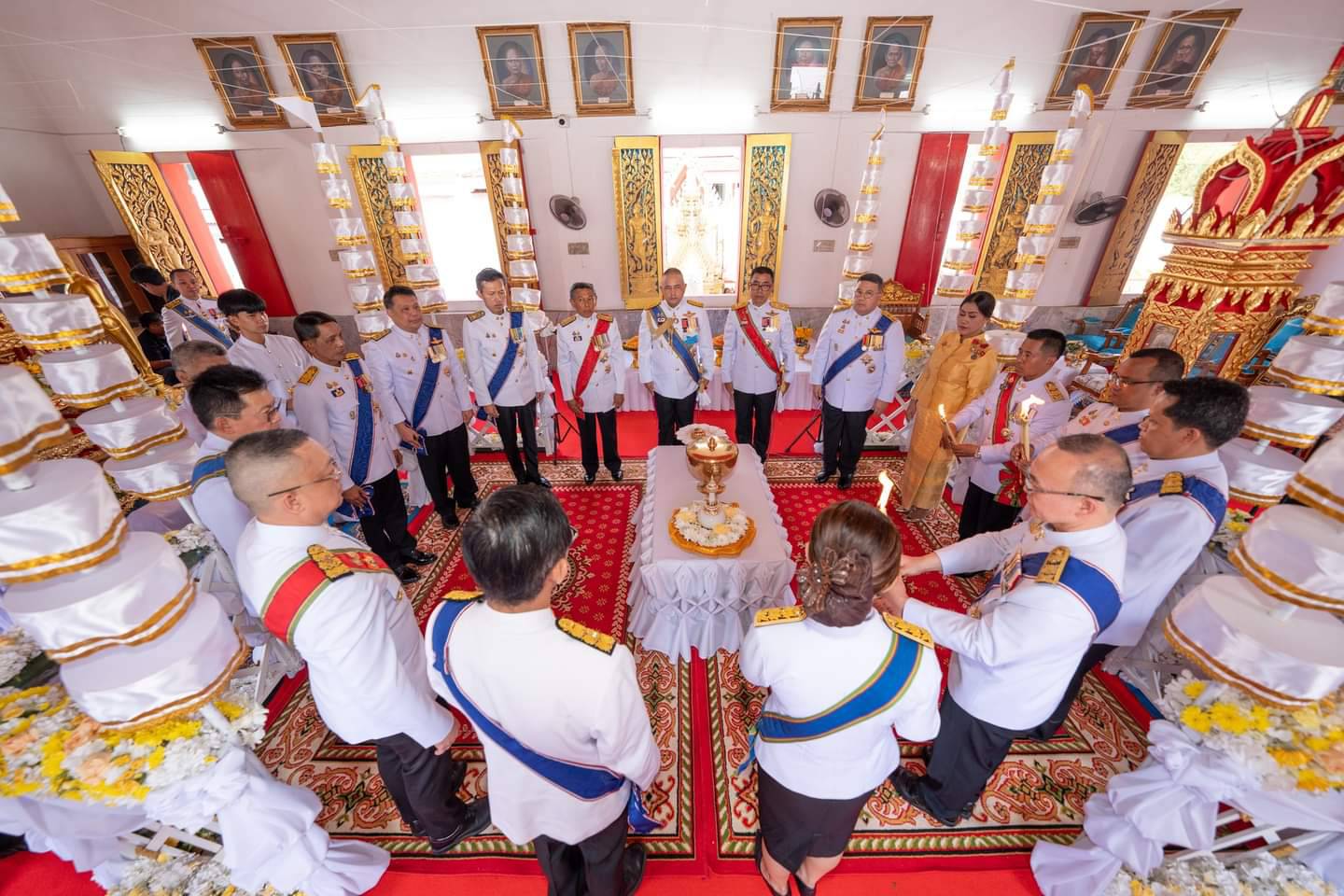 พช.ยะลา รวมพิธีเวียนเทียนสมโภชน้ำพระพุทธมนต์ศักดิ์สิทธิ์ เฉลิมพระเกียรติ พระบาทสมเด็จพระเจ้าอยู่หัว เนื่องในโอกาสพระราชพิธีมหามงคลเฉลิมพระชนมพรรษา 6 รอบ 28 กรกฎาคม 2567