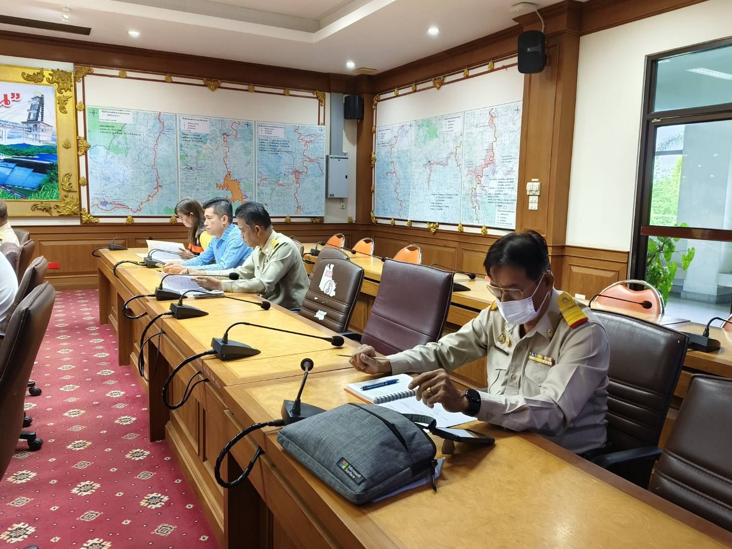 พช.ยะลา ร่วมประชุมคณะทำงานการปรับปรุงภูมทัศน์บริเวณประตูสู่เมืองยะลา
