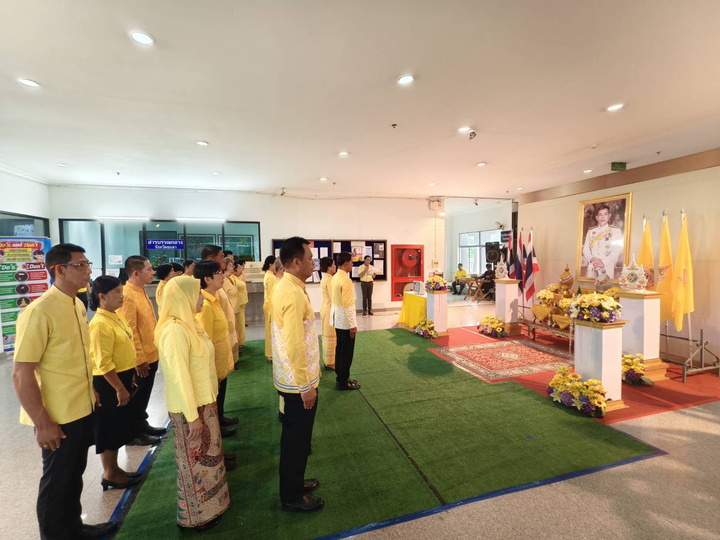 พช.ยะลา ร่วมพิธีมอบอุปกรณ์ทางการแพทย์ให้แก่โรงพยาบาลยะลา “โครงการจัดหาอุปกรณ์ทางการแพทย์ เฉลิมพระเกียรติพระบาทสมเด็จพระเจ้าอยู่หัว เนื่องในโอกาสพระราชพิธีมหามงคลเฉลิมพระชนมพรรษา 6 รอบ 28 กรกฎาคม 2567”