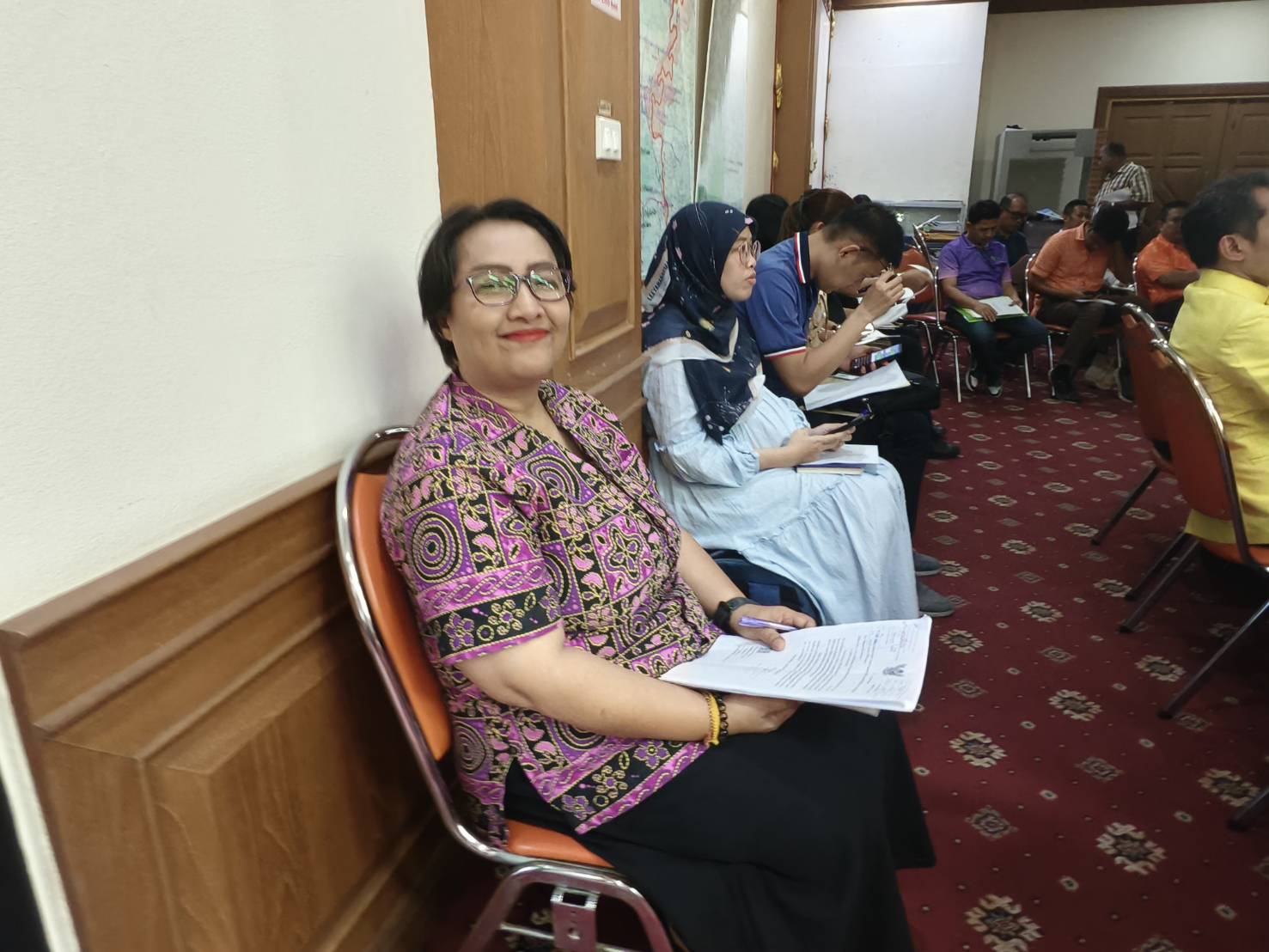 พช.ยะลา ร่วมประชุมคณะอนุกรรมการประสานงานโครงการพัฒนาของสถาบันส่งเสริมและพัฒนากิจกรรมปิดทองหลังพระสืบสานแนวพระราชดำริฯ และคณะกรรมการ “ยะลาเมืองทุเรียน”