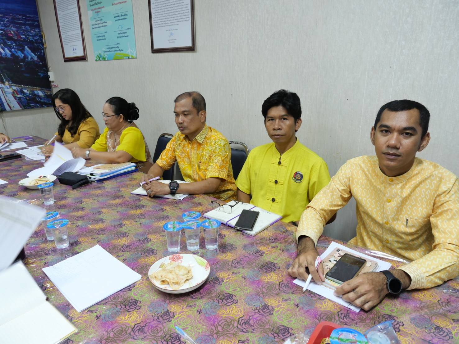 พช.ยะลา ประชุมประจำสัปดาห์เจ้าหน้าที่พัฒนาชุมชนจังหวัดยะลา