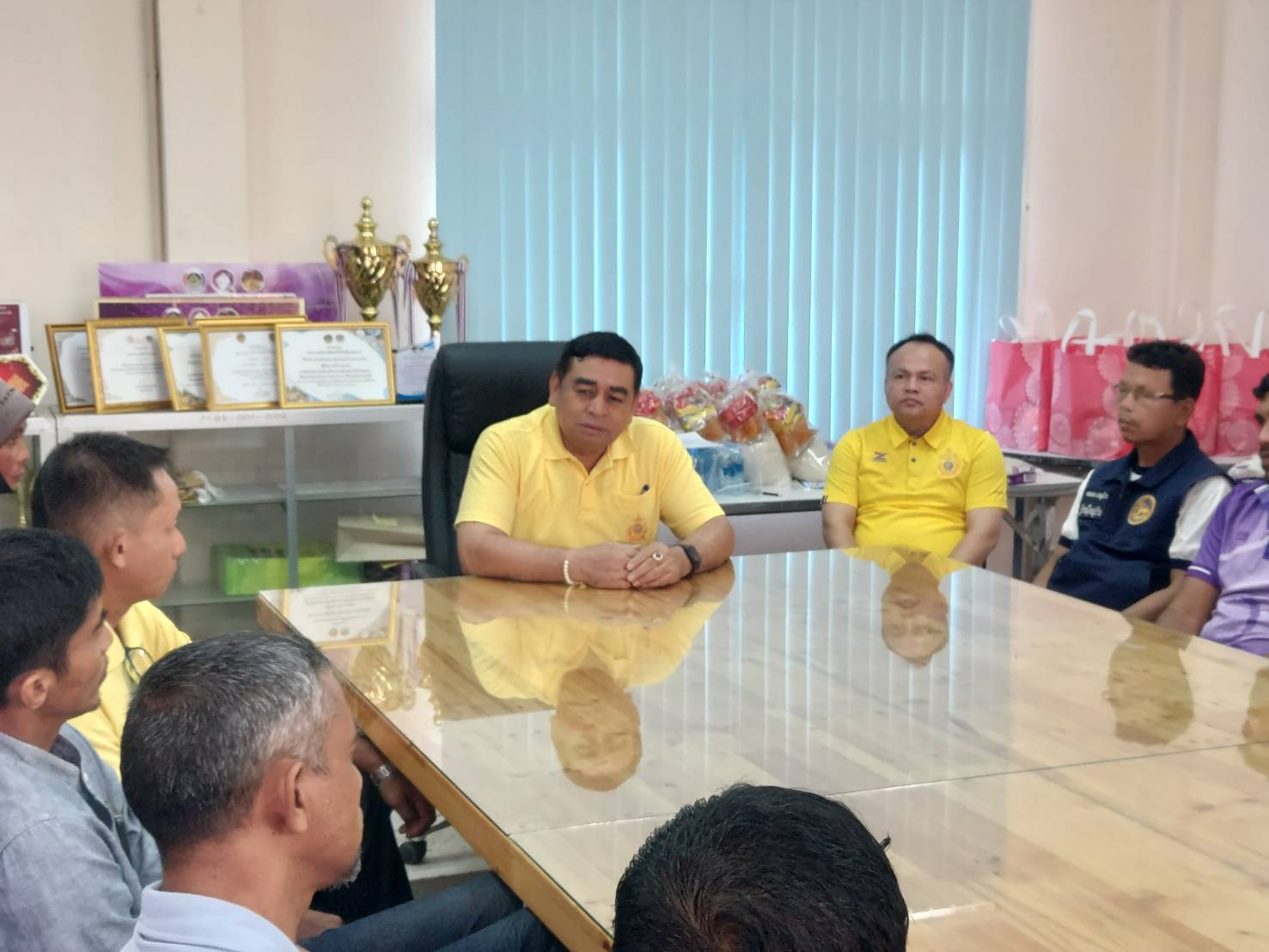 พช.ยะลา ลงพื้นที่นิเทศและติดตามผลการดำเนินงานพัฒนาชุมชน ประจำปีงบประมาณ พ.ศ. 2567
