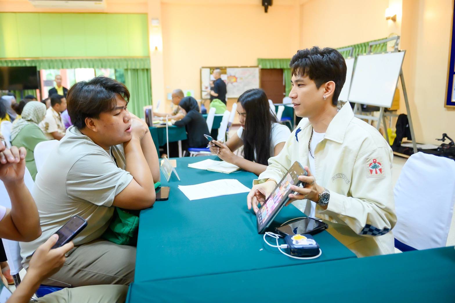 พช.ยะลา ร่วมพิธีเปิดโครงการรพัฒนาศักยภาพผู้ประกอบการในการต่อยอดภูมปัญญาผ้าไทย และงานหัตถกรรมด้วยนวัตกรรมสู่ความยั่งยืน
