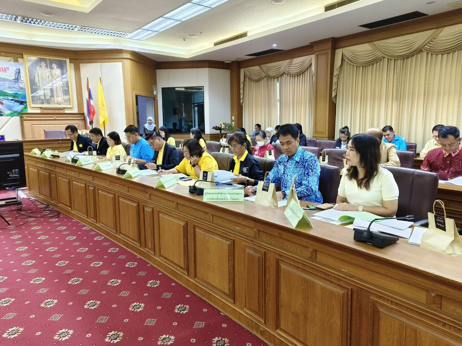 พช.ยะลา ร่วมประชุมคณะกรรมการบริหารงานจังหวัดแบบบูรณาการจังหวัดยะลา (ก.บ.จ. ยล.)