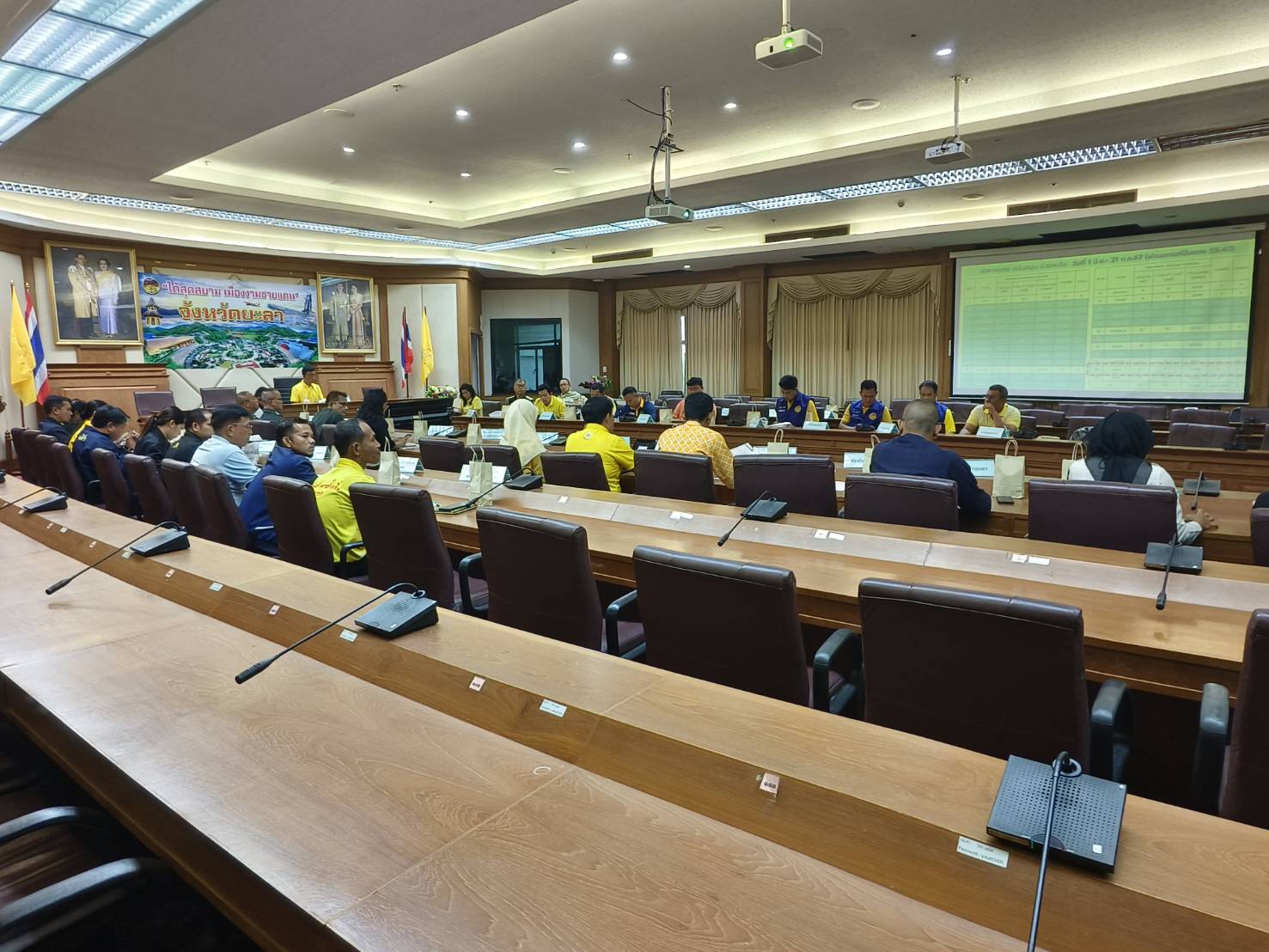 พช.ยะลา ร่วมประชุมคณะกรรมการศูนย์อำนวยการป้องกันและปราบปรามยาเสพติดจังหวัดยะลา ครั้งที่ 4/2567