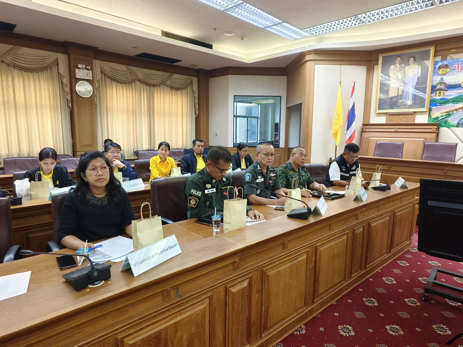 พช.ยะลา ร่วมประชุมคณะกรรมการศูนย์อำนวยการป้องกันและปราบปรามยาเสพติดจังหวัดยะลา ครั้งที่ 4/2567