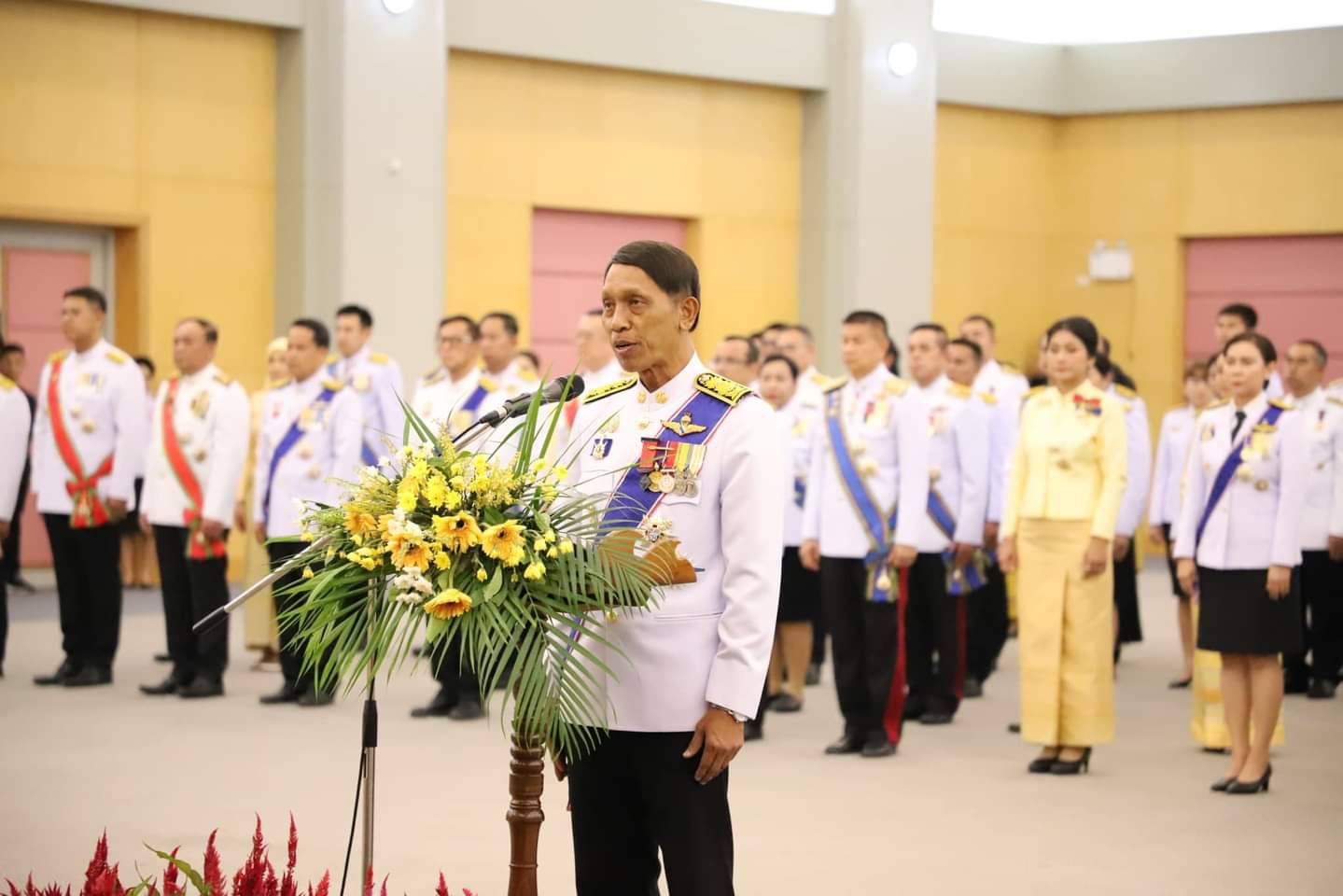 พช.ยะลา ร่วมงานสโมสรสันนิบาตเฉลิมพระเกียรติ พระบาทสมเด็จพระเจ้าอยู่หัว เนื่องโนโอกาสพระราชพิธีมหามงคลเฉลิมพระชนมพรรษา 6 รอบ 28 กรกฎาคม 2567