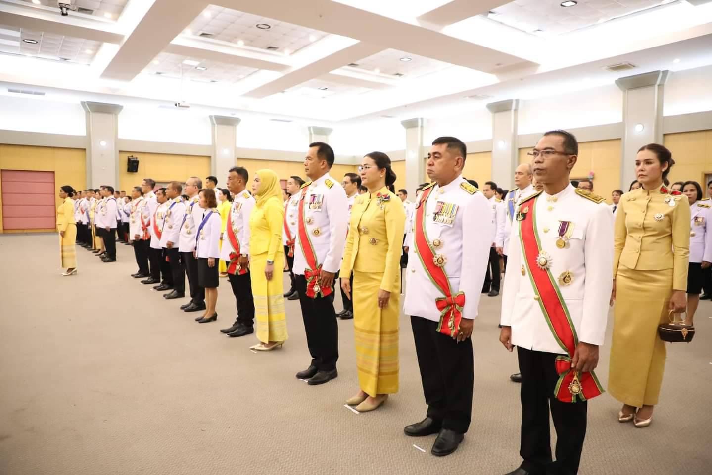 พช.ยะลา ร่วมงานสโมสรสันนิบาตเฉลิมพระเกียรติ พระบาทสมเด็จพระเจ้าอยู่หัว เนื่องโนโอกาสพระราชพิธีมหามงคลเฉลิมพระชนมพรรษา 6 รอบ 28 กรกฎาคม 2567