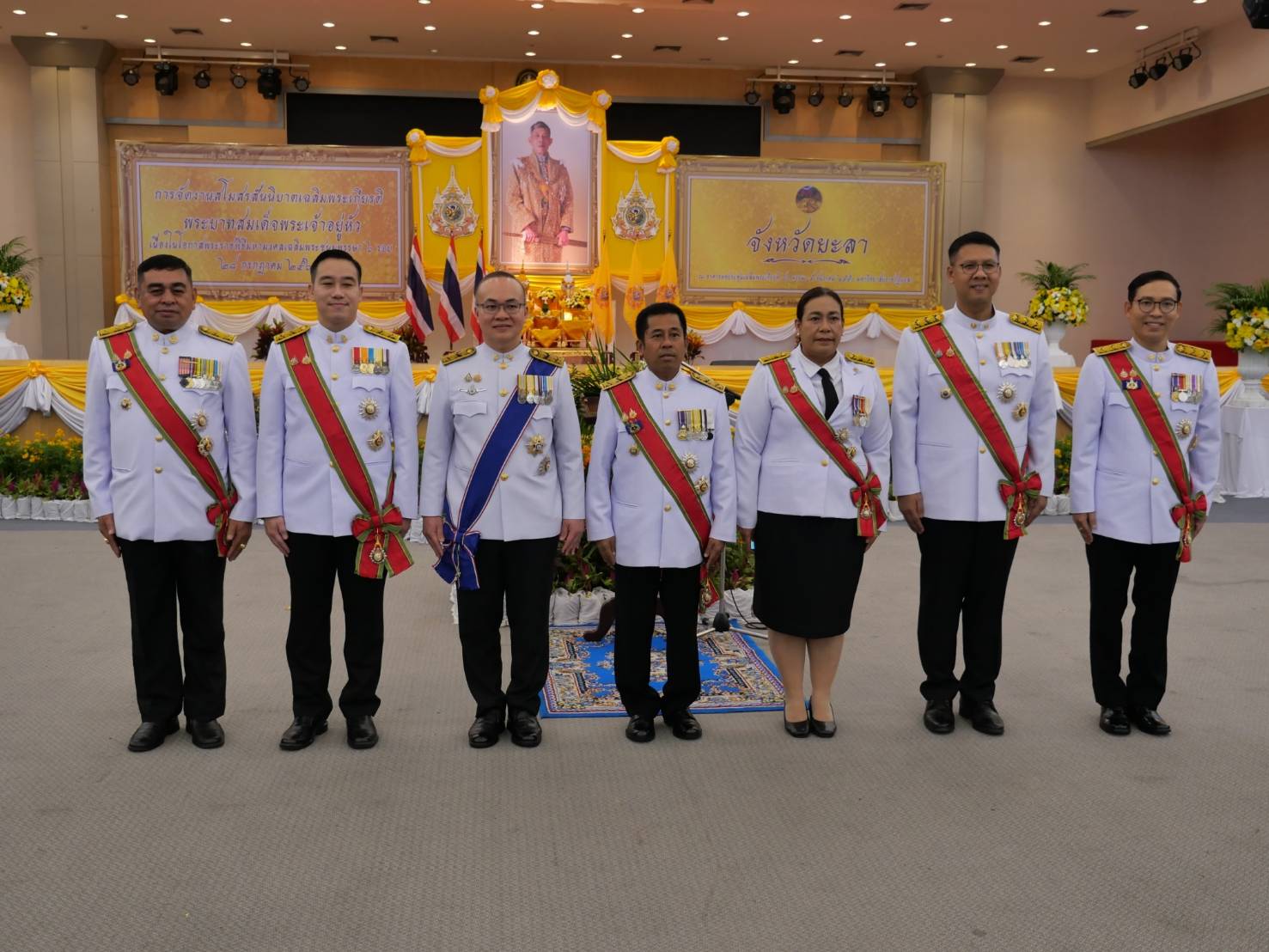 พช.ยะลา ร่วมงานสโมสรสันนิบาตเฉลิมพระเกียรติ พระบาทสมเด็จพระเจ้าอยู่หัว เนื่องโนโอกาสพระราชพิธีมหามงคลเฉลิมพระชนมพรรษา 6 รอบ 28 กรกฎาคม 2567