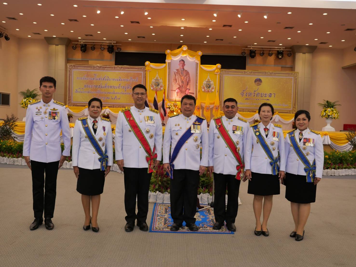 พช.ยะลา ร่วมงานสโมสรสันนิบาตเฉลิมพระเกียรติ พระบาทสมเด็จพระเจ้าอยู่หัว เนื่องโนโอกาสพระราชพิธีมหามงคลเฉลิมพระชนมพรรษา 6 รอบ 28 กรกฎาคม 2567