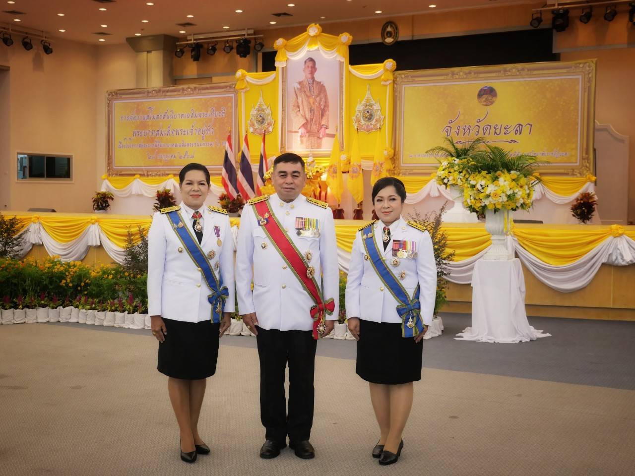 พช.ยะลา ร่วมงานสโมสรสันนิบาตเฉลิมพระเกียรติ พระบาทสมเด็จพระเจ้าอยู่หัว เนื่องโนโอกาสพระราชพิธีมหามงคลเฉลิมพระชนมพรรษา 6 รอบ 28 กรกฎาคม 2567