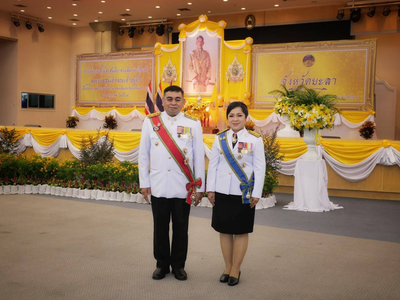 พช.ยะลา ร่วมงานสโมสรสันนิบาตเฉลิมพระเกียรติ พระบาทสมเด็จพระเจ้าอยู่หัว เนื่องโนโอกาสพระราชพิธีมหามงคลเฉลิมพระชนมพรรษา 6 รอบ 28 กรกฎาคม 2567