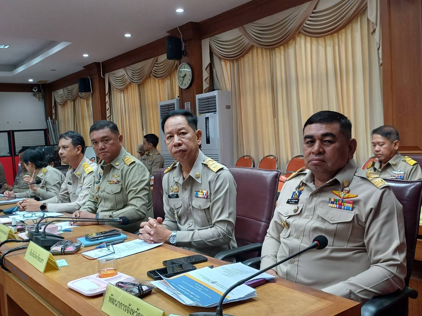พช.ยะลา ร่วมประชุมนายอำเภอ หัวหน้าส่วนราชการ รัฐวิสาหกิจ สังกัดกระทรวงมหาดไทย
