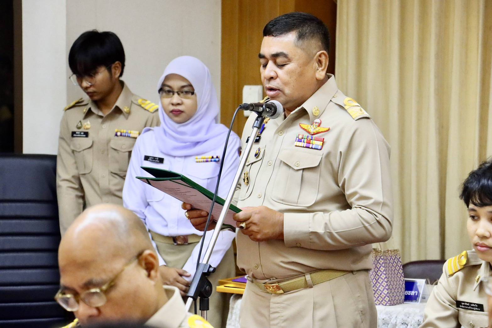 พช.ยะลา ร่วประชุมคณะกรมการจังหวัดและหัวหน้าส่วนราชการ ครั้งที่ 7/2567