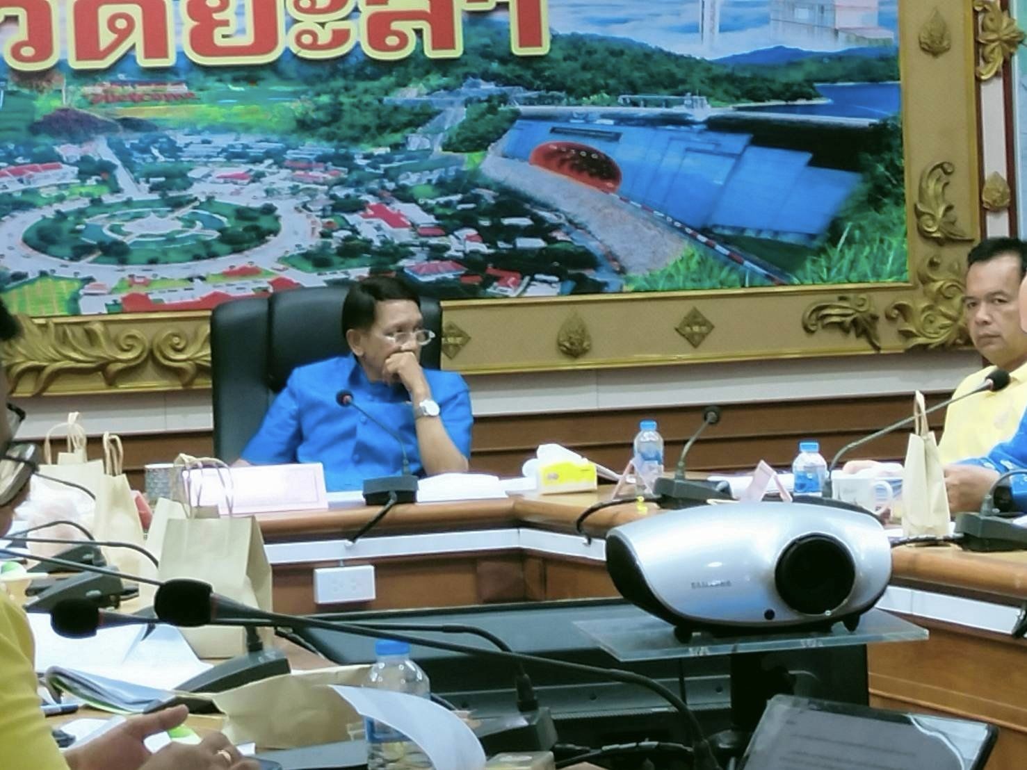 พช.ยะลา ร่วมประชุมกลั่นกรองและพัฒนาโครงการเพื่อบรรจุไว้ในแผนพัฒนากลุ่มจังหวัดภาคใต้ชายแดน