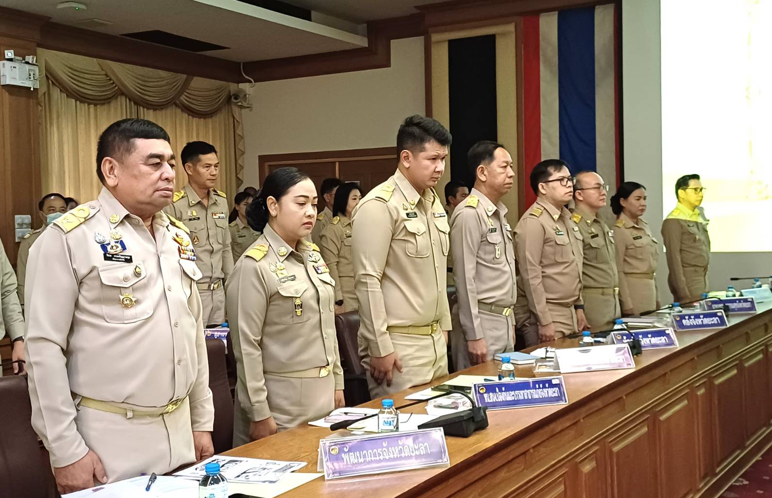 พช.ยะลา ร่วประชุมคณะกรมการจังหวัดและหัวหน้าส่วนราชการ ครั้งที่ 6/2567