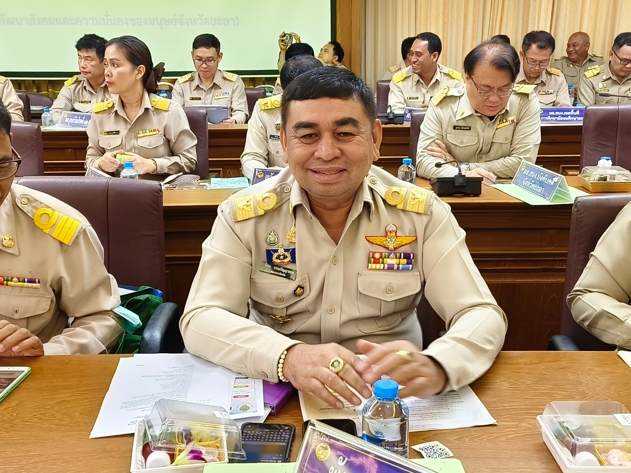 พช.ยะลา ร่วประชุมคณะกรมการจังหวัดและหัวหน้าส่วนราชการ ครั้งที่ 6/2567