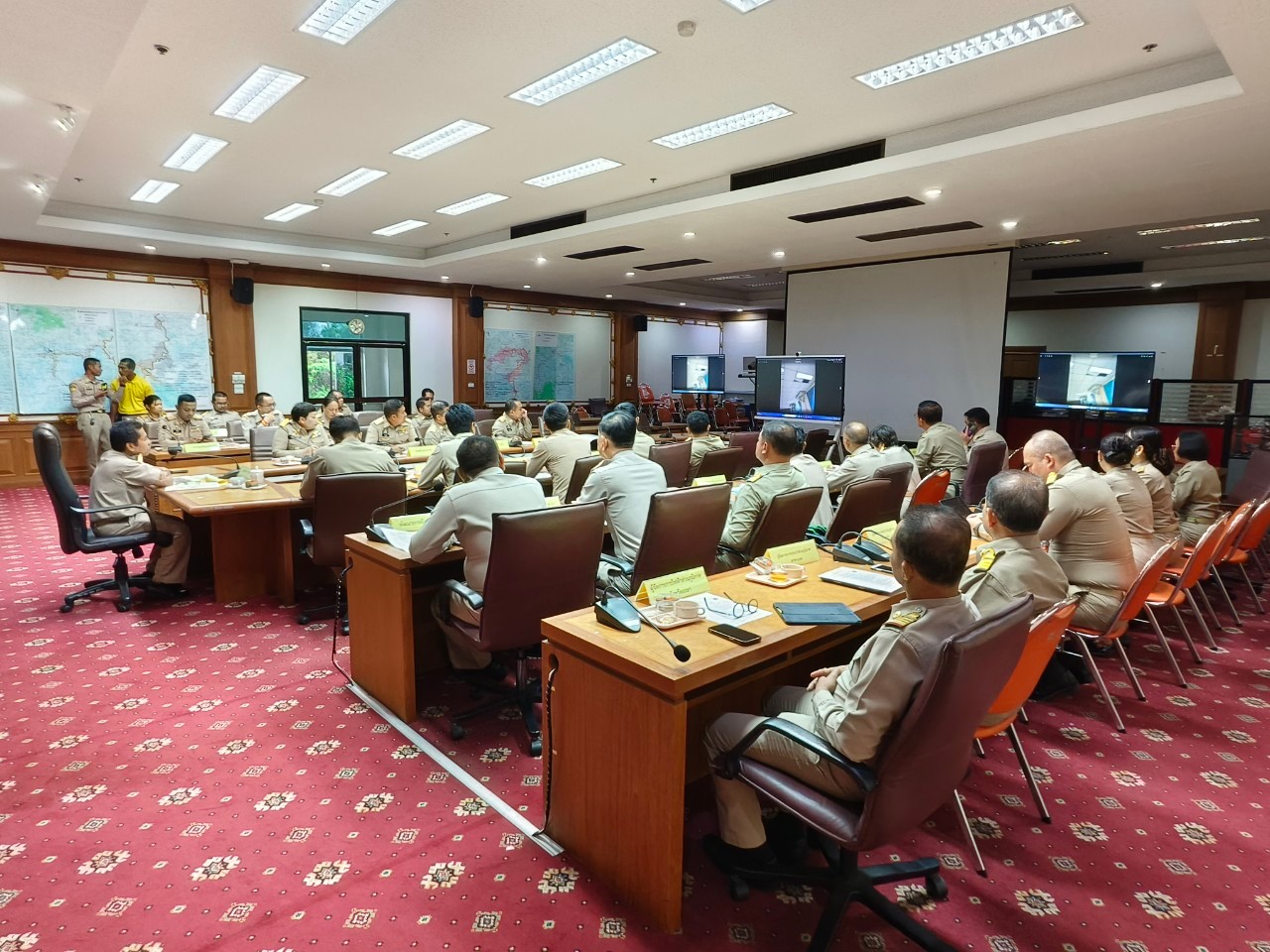 พช.ยะลา ร่วมประชุมนายอเภอหัวหน้าส่วนราชการ รัฐวิสาหกิจ สังกัดกระทรวงมหาดไทย