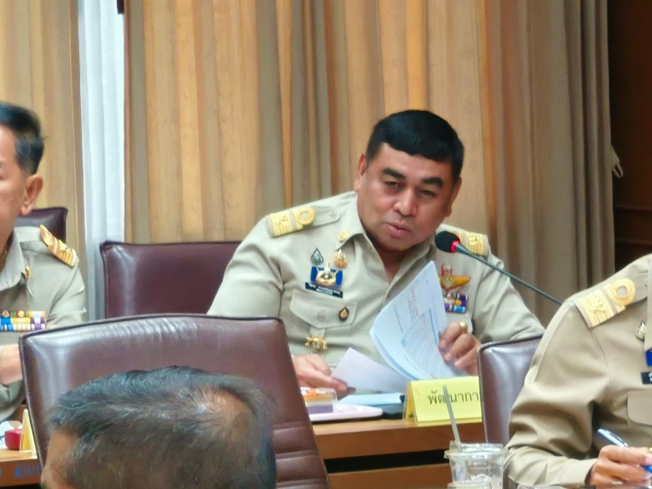 พช.ยะลา ร่วมประชุมนายอเภอหัวหน้าส่วนราชการ รัฐวิสาหกิจ สังกัดกระทรวงมหาดไทย