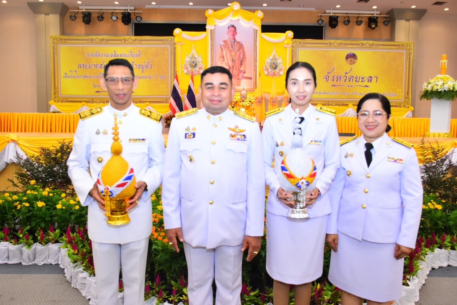 พช.ยะลา ร่วมกิจกรรมเฉลิมพระเกียรติพระบาทสมเด็จพระเจ้าอยุ่หัว เนื่องในโอกาสพระราชพิธีมหามงคล เฉลิมพระชนมพรรษา 6 รอบ 28 กรกฎาคม 2567