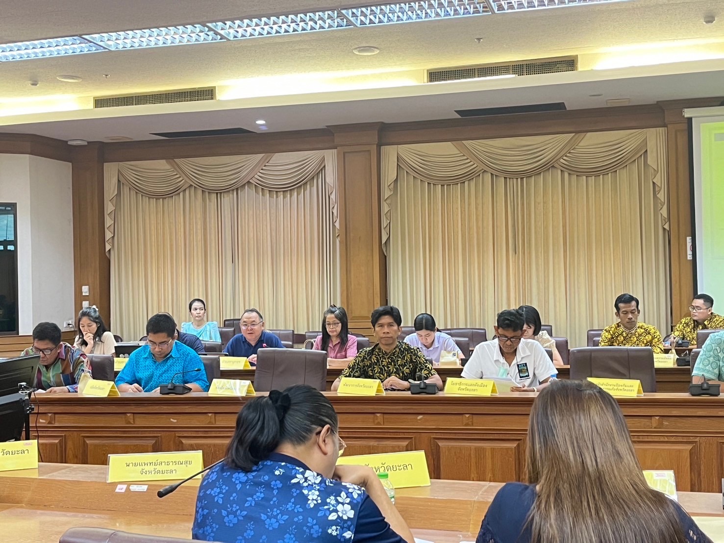 พช.ยะลา เข้าร่วมประชุมคณะกรรมการผู้บริหารเทคโนโลยีสารสนเทศระดับสูงจังหวัด ครั้งที่ 1/2567