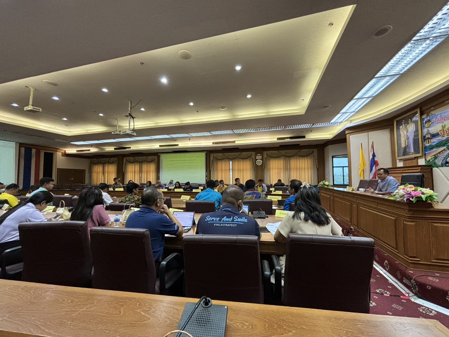 พช.ยะลา เข้าร่วมประชุมคณะกรรมการผู้บริหารเทคโนโลยีสารสนเทศระดับสูงจังหวัด ครั้งที่ 1/2567