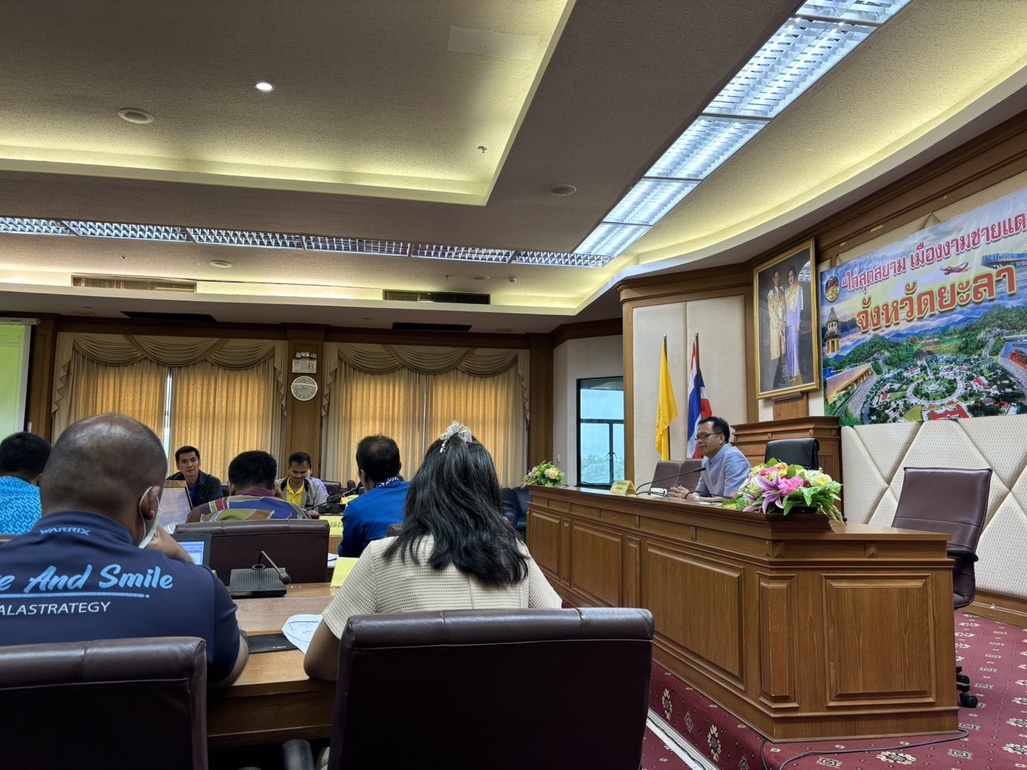 พช.ยะลา เข้าร่วมประชุมคณะกรรมการผู้บริหารเทคโนโลยีสารสนเทศระดับสูงจังหวัด ครั้งที่ 1/2567