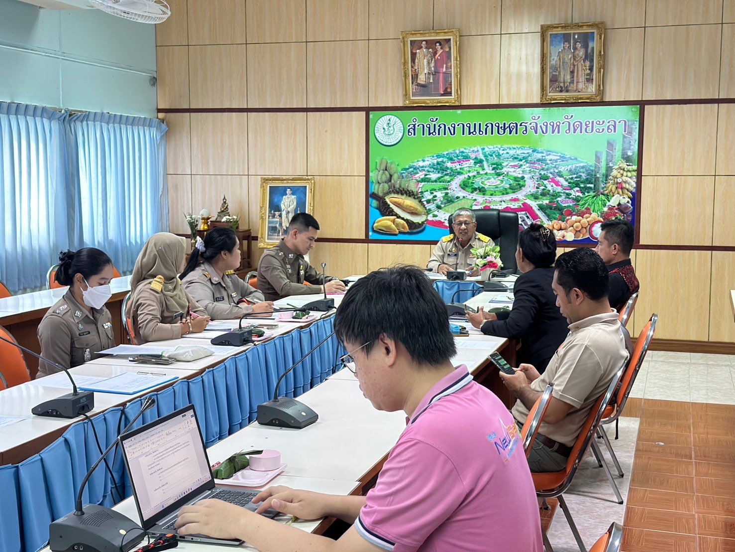 ร่วมประชุมวางแผนการจัดงานมหกรรมผลไม้และของดีเมืองยะลา ประจำปี 2567 ครั้งที่ 2