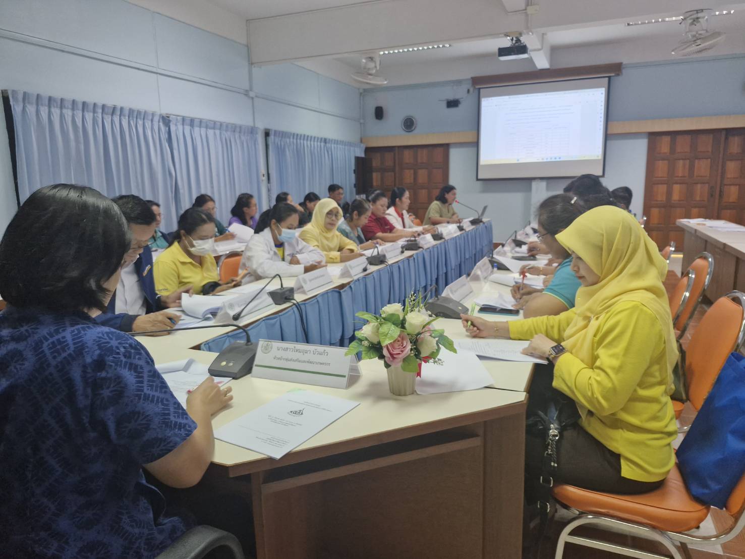 พช.ยะลา ร่วมประชุมคณะอนุกรรมการส่งเสริมวิสาหกิจชุมชนจังหวัดยะลา