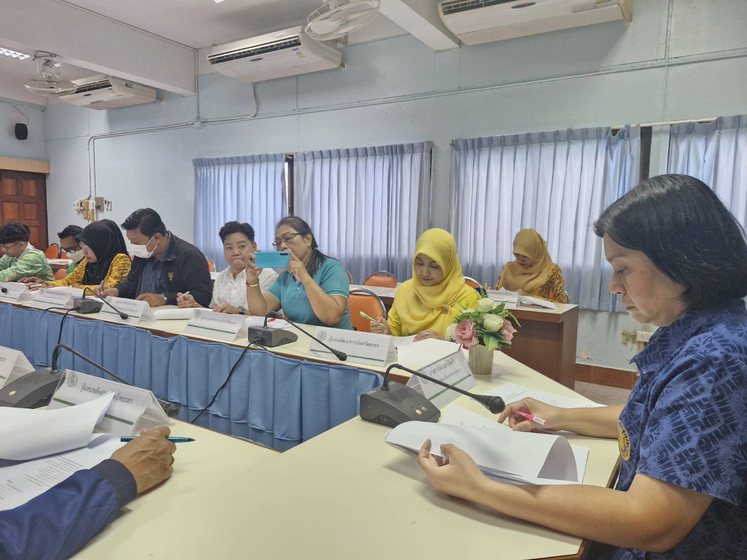 พช.ยะลา ร่วมประชุมคณะอนุกรรมการส่งเสริมวิสาหกิจชุมชนจังหวัดยะลา