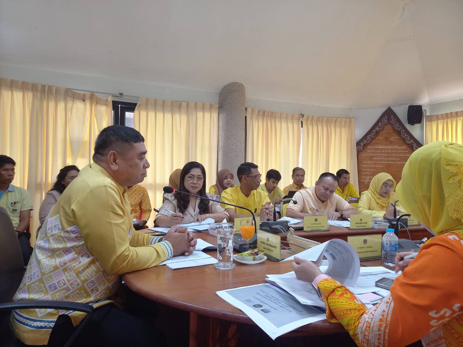 พช.ยะลา ประชุมผู้บริหาร ผู้อำนวยการกลุ่มงาน พัฒนาการอำเภอ นักวิชาการพัฒนาชุมชน ครั้งที่ 8/2567