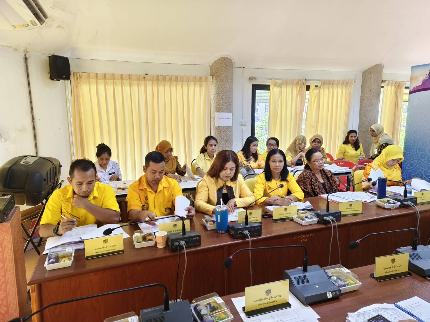 พช.ยะลา ประชุมผู้บริหาร ผู้อำนวยการกลุ่มงาน พัฒนาการอำเภอ นักวิชาการพัฒนาชุมชน ครั้งที่ 8/2567