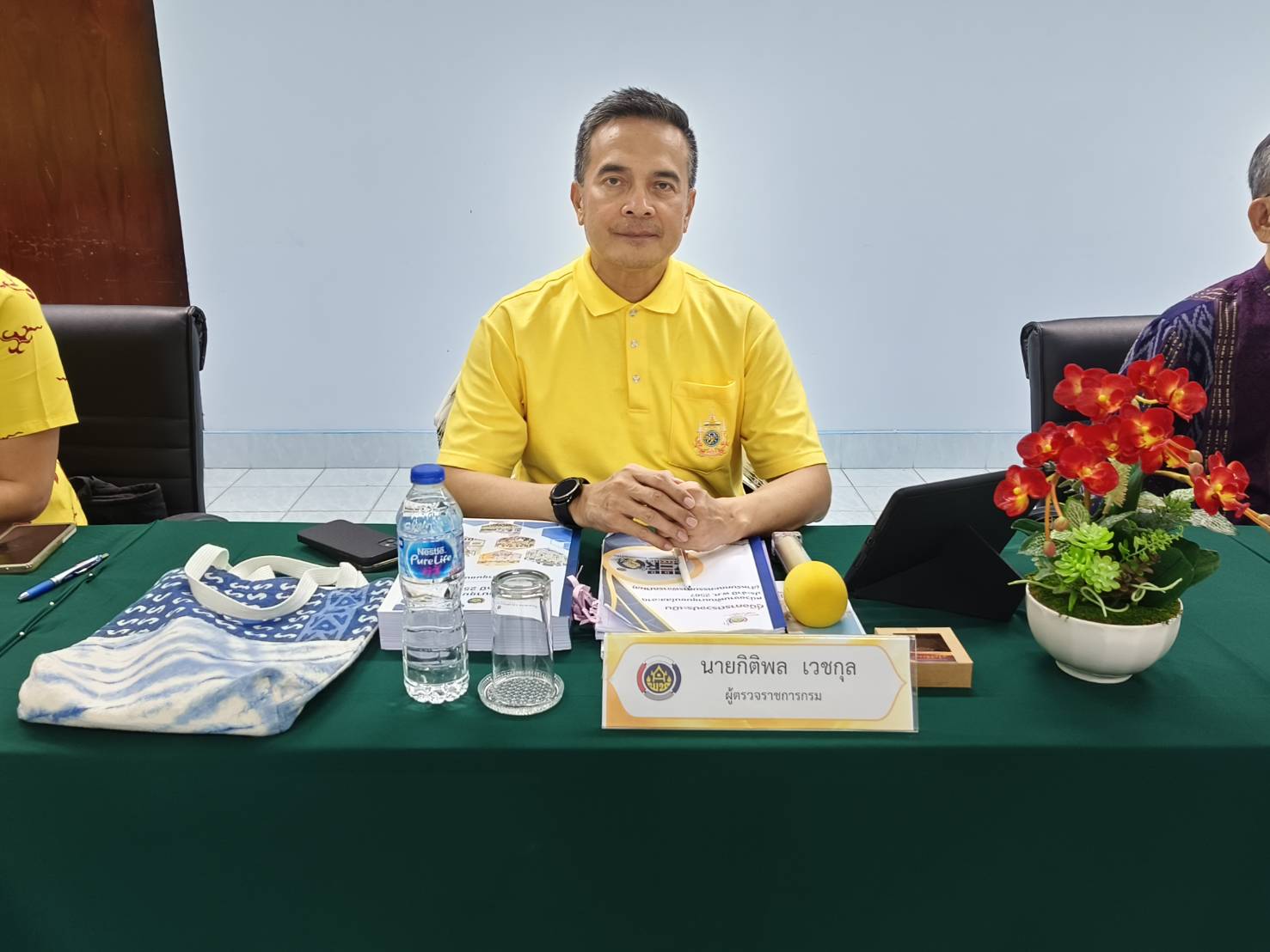พช.ยะลา เข้าร่วมการติดตาม และประเมินผลการดำเนินงานหน่วยงานพัฒนาชุมชนใสสะอาด (Site Visit)