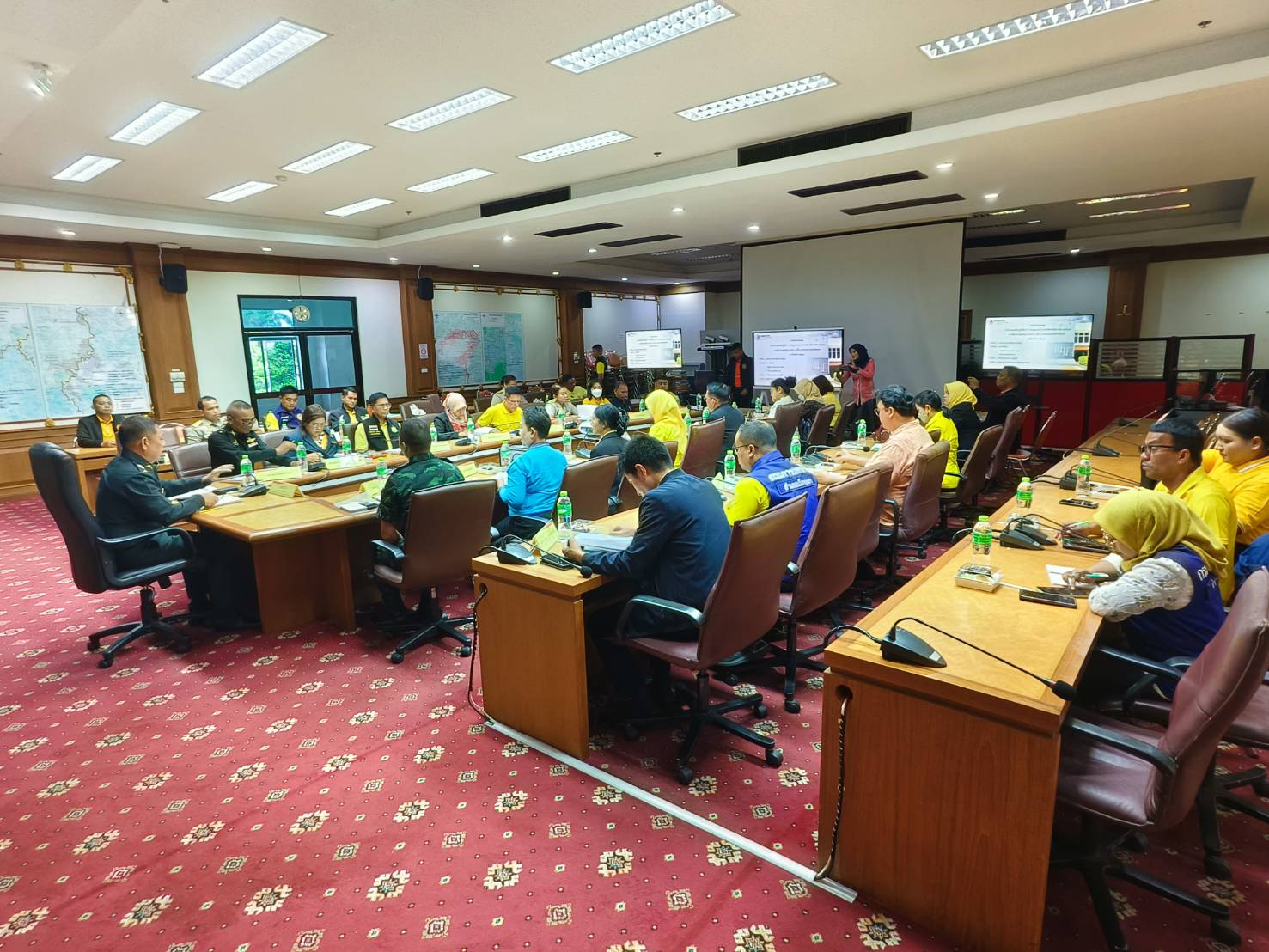 พช.ยะลา ร่วมประชุมเชิงปฏิบัติการ การบูรณาการ การบริหารจัดการความมั่นคง ประจำปีงบประมาณ 2567