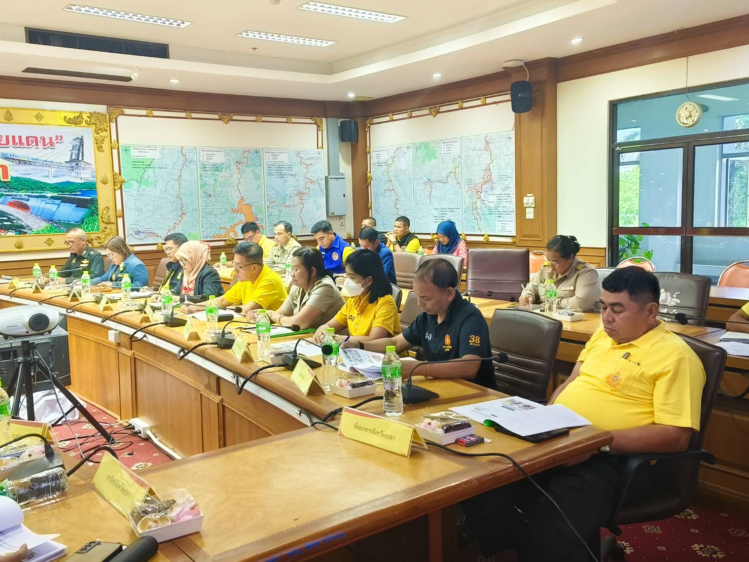 พช.ยะลา ร่วมประชุมเชิงปฏิบัติการ การบูรณาการ การบริหารจัดการความมั่นคง ประจำปีงบประมาณ 2567
